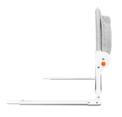 Lionelo zaštitna ograda za krevetić EVA, Grey Melange, siva