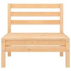 Vidaxl 6-dijelna vrtna garnitura od masivne borovine