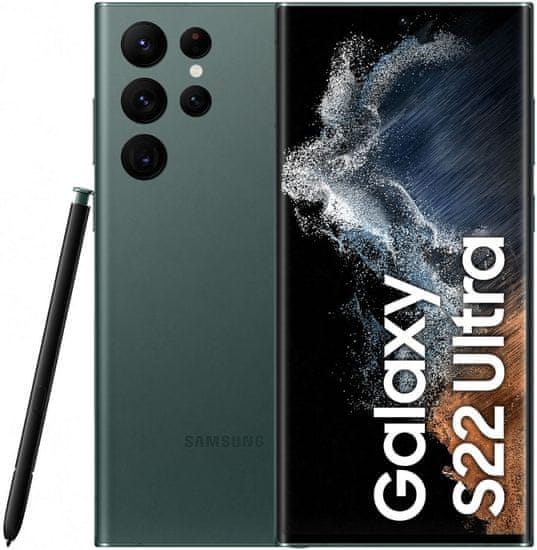 Samsung Galaxy S22 Ultra 5G (S908) pametni telefon, 12 GB/256 GB, Green