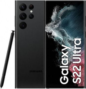 Samsung Galaxy S22 Ultra 5G (S908) pametni telefon, 12 GB/256 GB, Phantom Black