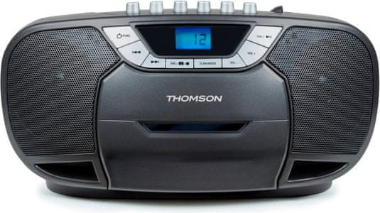 Thomson prijenosni radio kasetofon i CD-ovi pomoćni zaslon i ulazni ugrađeni zvučnici