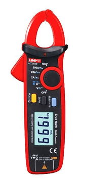 UNI-T UT-210E Mjerni kliješta, V (DC-AC), struja (AC), Reb., Test Diod, BEEP, Hold, Auto Isključeno, LED Prik.