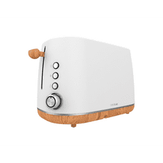 Cecotec TrendyToast 9000 toster, White Woody