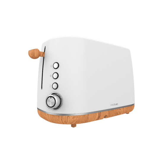 Cecotec TrendyToast 9000 toster, White Woody