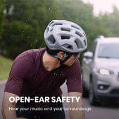SHOKZ OpenRun PRO Bluetooth slušalice ispred ušiju, plava