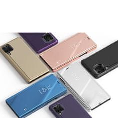MG Clear View preklopna maska za Samsung Galaxy A22 4G, crno
