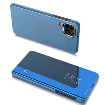 MG Clear View preklopna maska za Samsung Galaxy A22 4G, plava