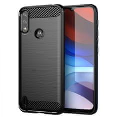 MG Carbon Case Flexible silikonska maska za Motorola Moto E7i Power, crno
