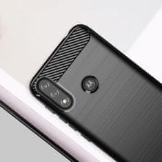 MG Carbon Case Flexible silikonska maska za Motorola Moto E7i Power, crno