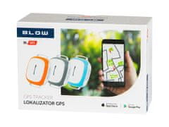 Blow BL011 GPS uređaj za praćenje životinja, ljudi, objekata, univerzalan, 6,5 cm, narančasta