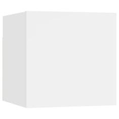 Vidaxl 4-dijelni set TV ormarića bijeli od konstruiranog drva