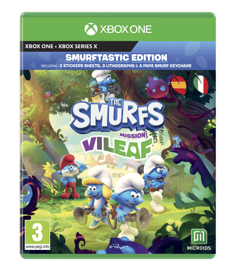 Microids The Smurfs: Mission Vileaf - Smurftastic Edition igrica (Xbox One & Xbox Series X )