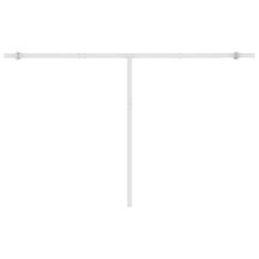 Vidaxl Samostojeća tenda na ručno uvlačenje 450 x 300 cm plavo-bijela