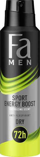 Fa Men Xtreme dezodorans u spreju, Sport Energy Boost, 150 ml