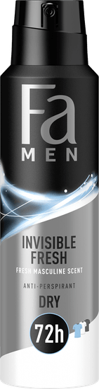 Fa Men Xtreme dezodorans, Invisible Fresh, 150 ml