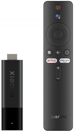 prijenosni pametni daljinski upravljač Xiaomi Mi TV Stick, chromecast, WIFI, Bluetooth, mikrofon, Google Assistant, glasovno upravljanje, mala težina - manje od 30 g, Android podrška za slike, videozapise i glazbu, odličan zvuk, HD DTS