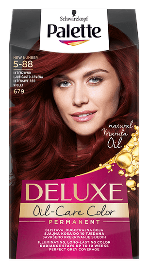 Schwarzkopf Palette Deluxe boja za kosu, 679 Intensiv Red Violet