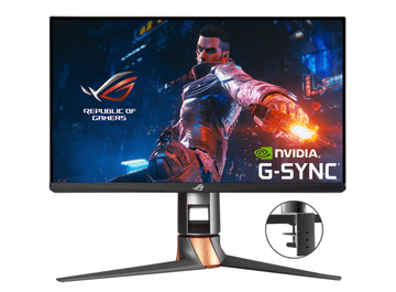 ASUS ROG Swift PG259QNR monitor, 62 cm, IPS, FHD, 16:9, 360Hz, 1ms, 400cd/m2 (90LM05Q3-B01370)