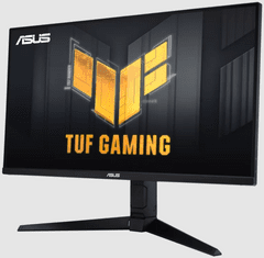 ASUS TUF Gaming VG28UQL1A monitor, 71 cm, HDR, 3840x2160, 16:9, 144Hz, 1ms, HDMI 2.0 x2, 2.1x 2 DP (90LM0780-B01170)