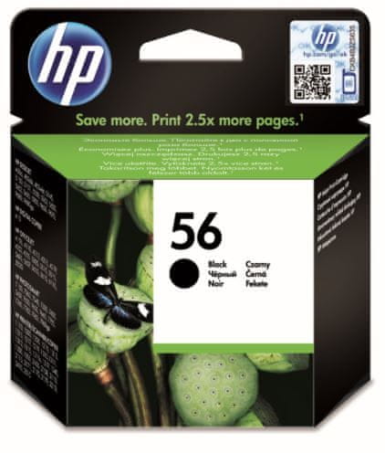 HP Tinta C6656AE crna 19ml #56