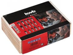set rezača u drvenoj kutiji za TE-RO 1255 E, TC-RO 1155 E, 8mm, 15/1 (49757291)