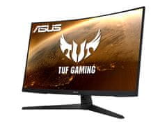 TUF Gaming VG32VQ1BR monitor, 80 cm, zakrivljen, WLED, VA, WQHD, 2560x1440, 16:9, 3000:1, 250cd/m2, 165Hz, 1ms, MPRT, HDR10, 2xHDMI, 1xDP (90LM0661-B02170)