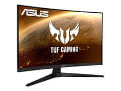 TUF Gaming VG32VQ1BR monitor, 80 cm, zakrivljen, WLED, VA, WQHD, 2560x1440, 16:9, 3000:1, 250cd/m2, 165Hz, 1ms, MPRT, HDR10, 2xHDMI, 1xDP (90LM0661-B02170)