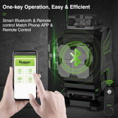 Huepar S04CG PRO16 Line Construction Laserska nibela Bluetooth + daljinski