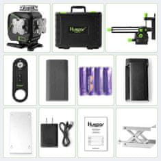 Huepar S04CG PRO16 Line Construction Laserska nibela Bluetooth + daljinski