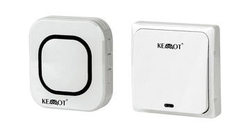 Kemot Bell Wireless 220V, 58 melodija, bijela, 150m, IP44, 50-80db