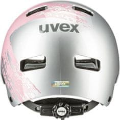 Uvex Kid 3 kaciga, Silver/Rose, srebrna/roza, 55 - 58