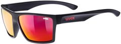Uvex LGL 29 sportske naočale, mat crna/crvena