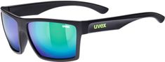Uvex LGL 29 sportske naočale, mat crna/zelena
