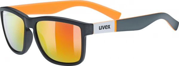  Uvex LGL 39 naočale, Mat sivo-narančasta/Mirror Red
