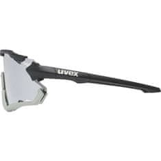 Uvex SportStyle 228 naočale, Black-Sand/Mirror Silver