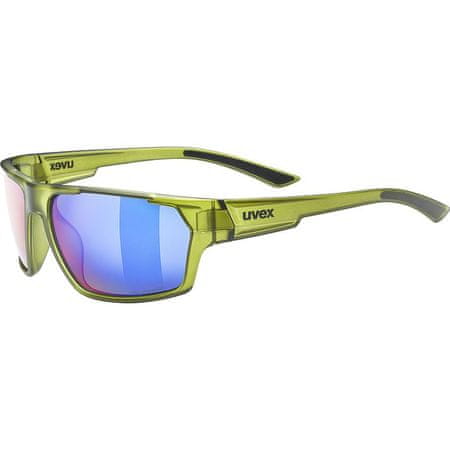  Uvex SportStyle 233 P naočale, Mat Green/Mirror Green