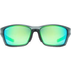 Uvex SportStyle 232 P naočale, Mat Smoke/Mirror Green