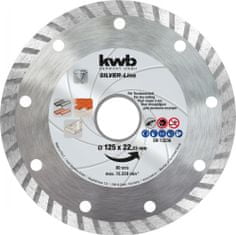 KWB 3-dijelni set dijamantnih reznih diskova, 125 mm (49797085)