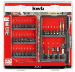 KWB set udarnih bitova, L-Box, 37/1 (49109000)
