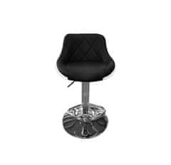 Aga 2x Barska stolica Srebrna/Crno-bijela