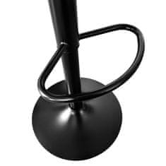 Aga Bar stolica Crna/Crno-bijela