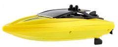 Teddies RC motorni čamac za vodu, plastični, 22 cm, žuti
