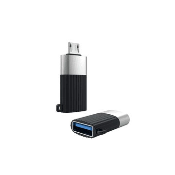 XO Adapter USB na microUSB OTG NB149-G crni