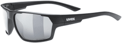 Uvex SportStyle 233 P naočale, Mat Black/Litemirror