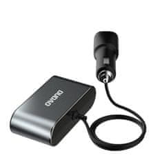 DUDAO R1Pro auto punjač 2x USB / 3x Splitter, crno