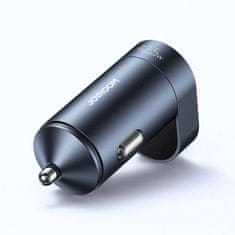 Joyroom C-A17 auto punjač USB / USB-C 42.5W QC PD, srebro