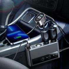 Joyroom Laptop auto punjač 154W - 5x USB / 1x USB-C / 3x Splitter, crno