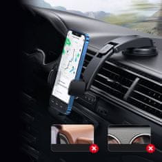 Ugreen LP370 držač mobitela za auto, crno