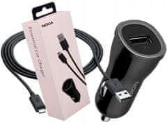 Nokia auto punjač s micro USB kabelom (DC-110)