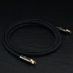 MG Fiber Toslink audio optički kabel SPDIF 1.5m, crno